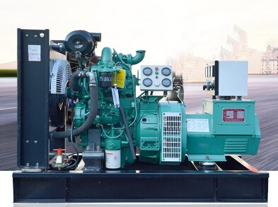 文城镇全新上柴50kw大型柴油发电机组